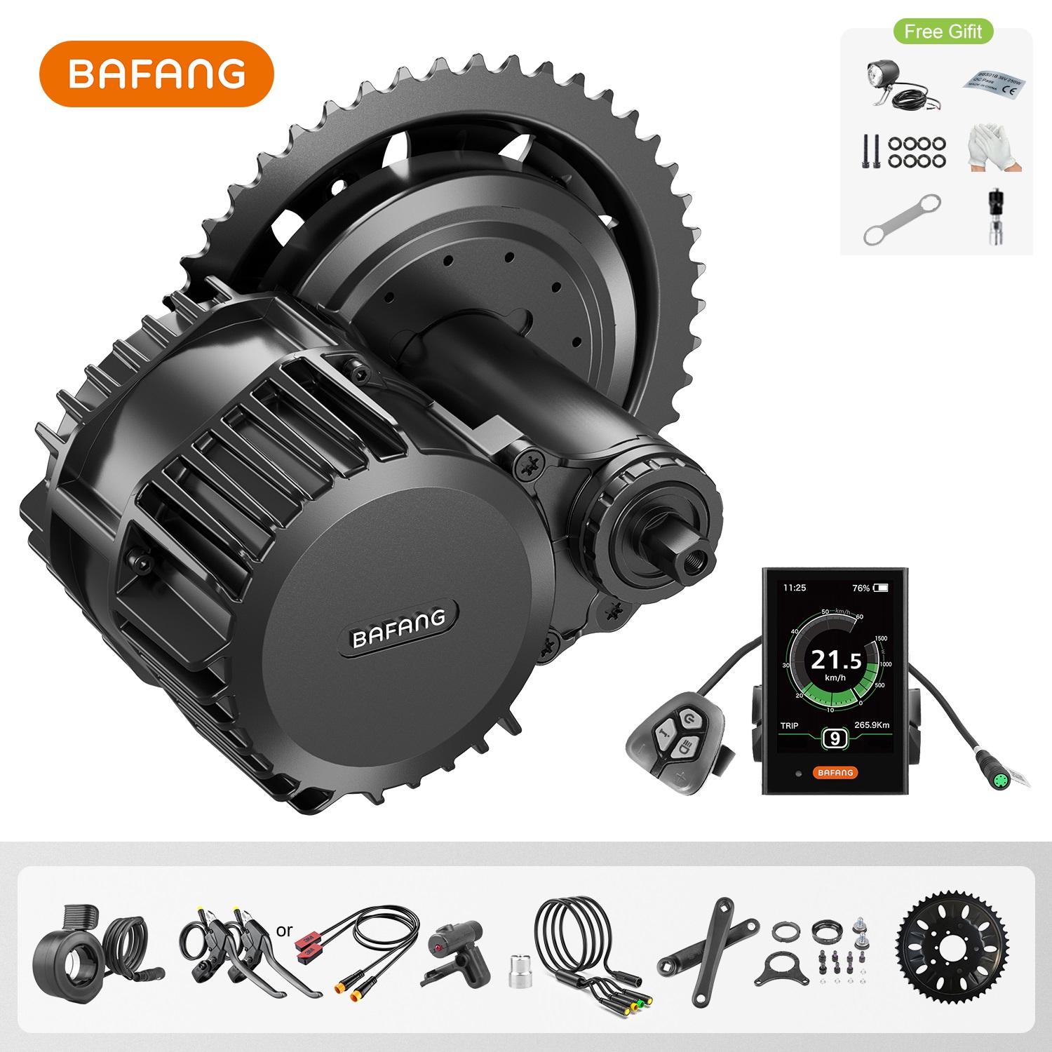 Mid Drive Motor Kit 52V 1000W - Bafang G320 48 فولت 52 فولت