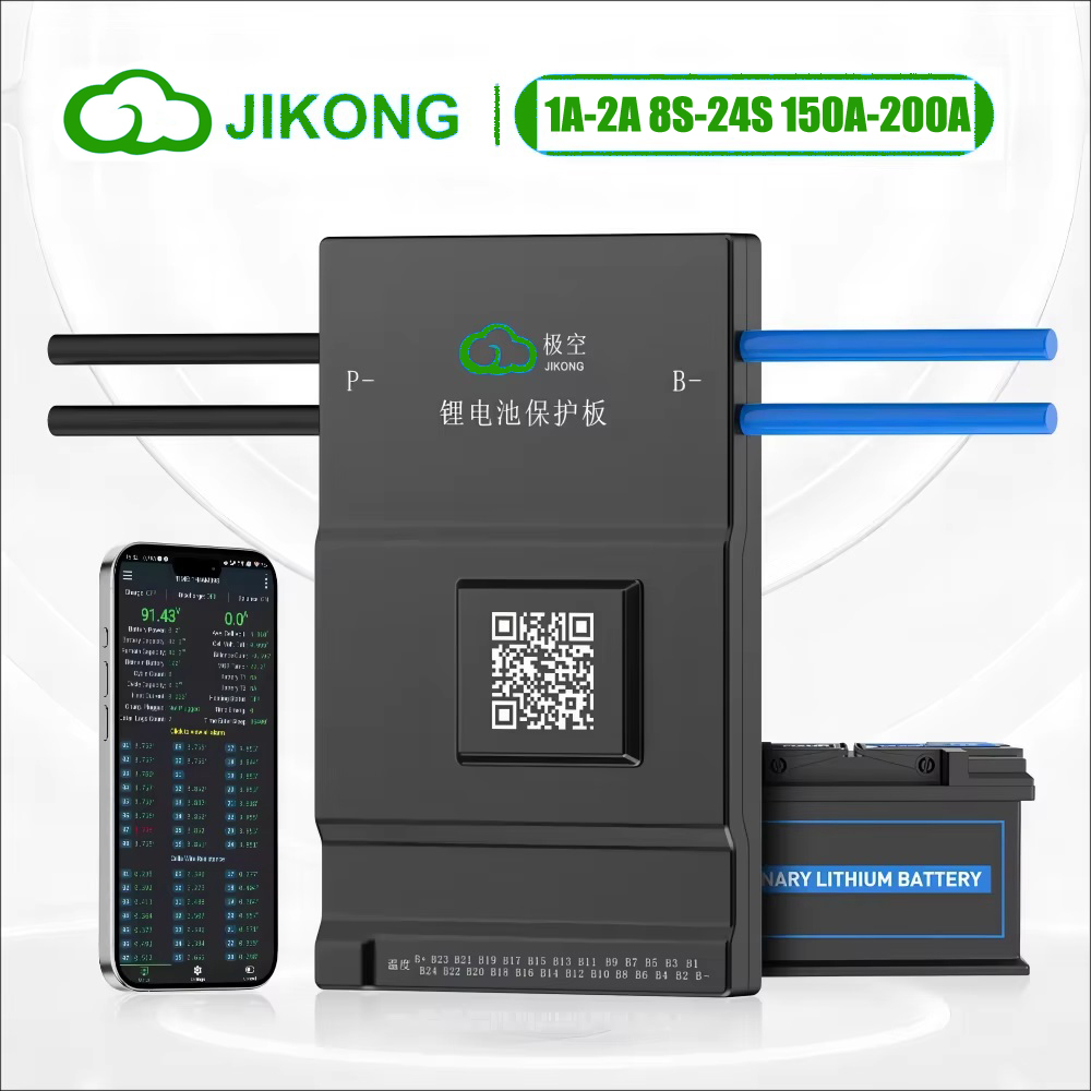 Smart Bms 72V 20S 150A Bluetooth - نظام إدارة البطارية JK BMS مع