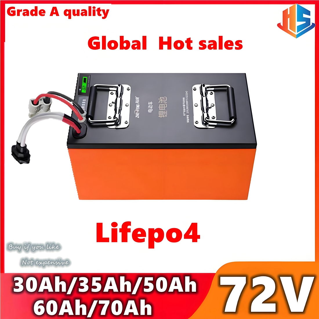 Electric Bicycle Battery 72V 30Ah - بطارية سكوتر كهربائي 72 فولت 50