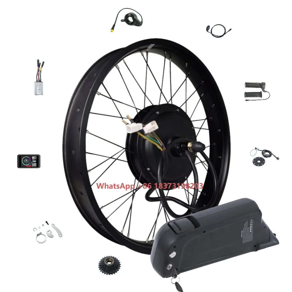 Ebike Conversion Kit 72V 3000W - حار بيع 72 فولت بطارية ليثيوم