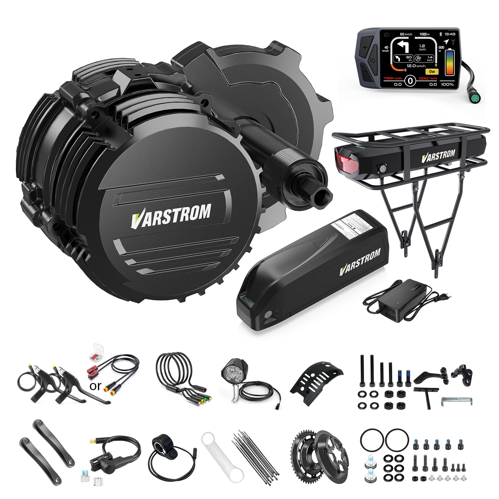 Tongsheng Tsdz2B Mid Drive Motor - [متوفر في الولايات المتحدة] طقم محرك