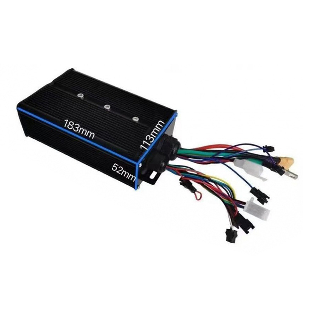 3000 واط دراجة كهربائية فرش ال - مراجعة Sine Wave Controller 48V 72V 80A وسعره