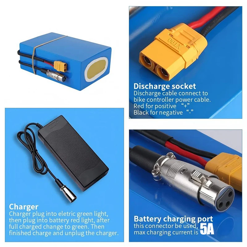 دراجة كهربائية 72 فولت، بطارية - مراجعة Electric Bicycle Battery 72V 30Ah وسعره