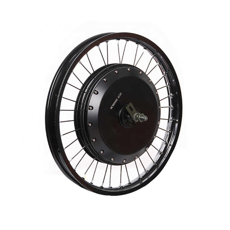 عزم دوران كبير دراجة كهربائية  - مراجعة 72V 5000W Hub Motor Kit وسعره