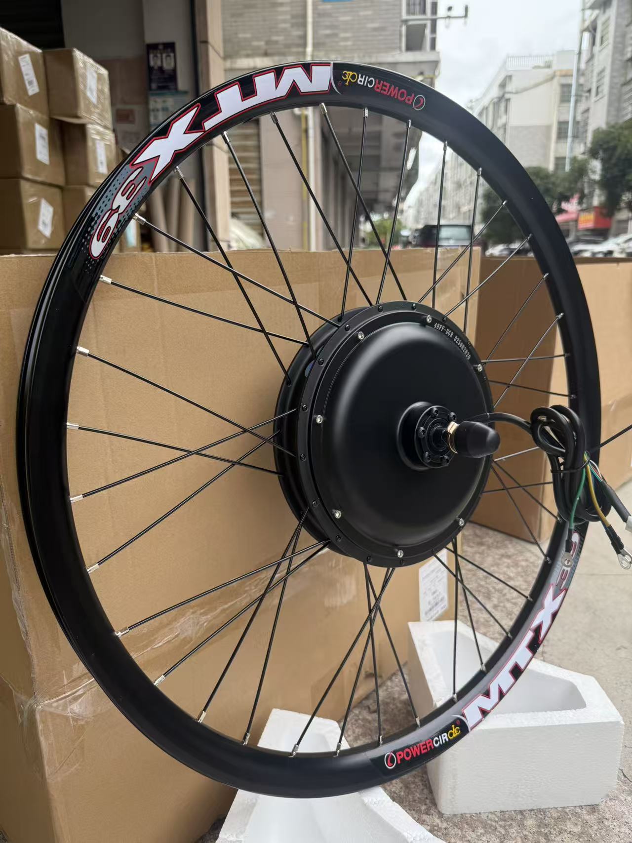 طقم تحويل الدراجة الكهربائية ا - مراجعة Ebike Conversion Kit 72V 3000W وسعره