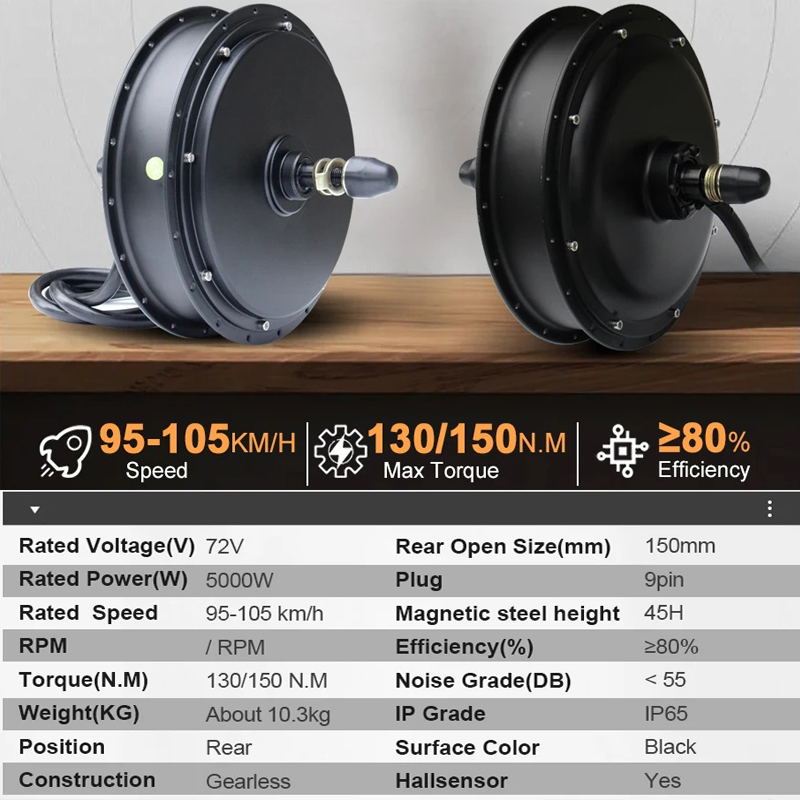 طقم تحويل الدراجة الكهربائية ا - مراجعة Ebike Conversion Kit 72V 3000W وسعره