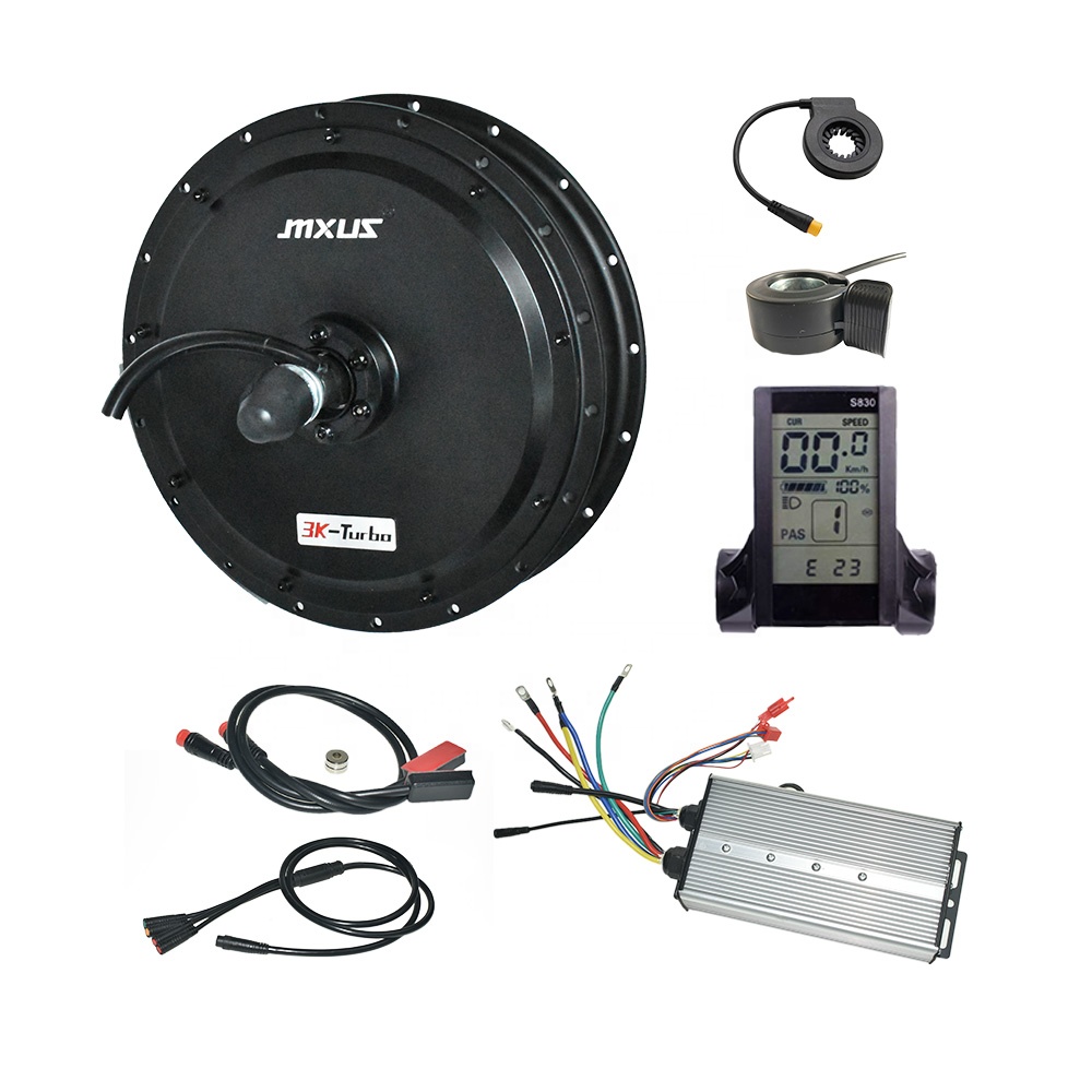 MXUS دراجة كهربائية 135 مللي م - مراجعة Ebike Conversion Kit 72V 3000W وسعره