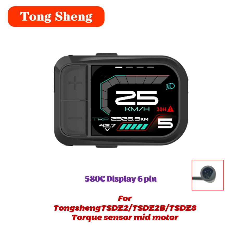 Tongsheng TSDZ2 TSDZ2B خنق 1 إ - مراجعة Tongsheng Tsdz2B Mid Drive Motor وسعره