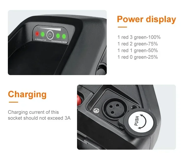 بطارية ليتو كالا 48 فولت للدرا - مراجعة Ebike Battery 48V 20Ah Hailong وسعره