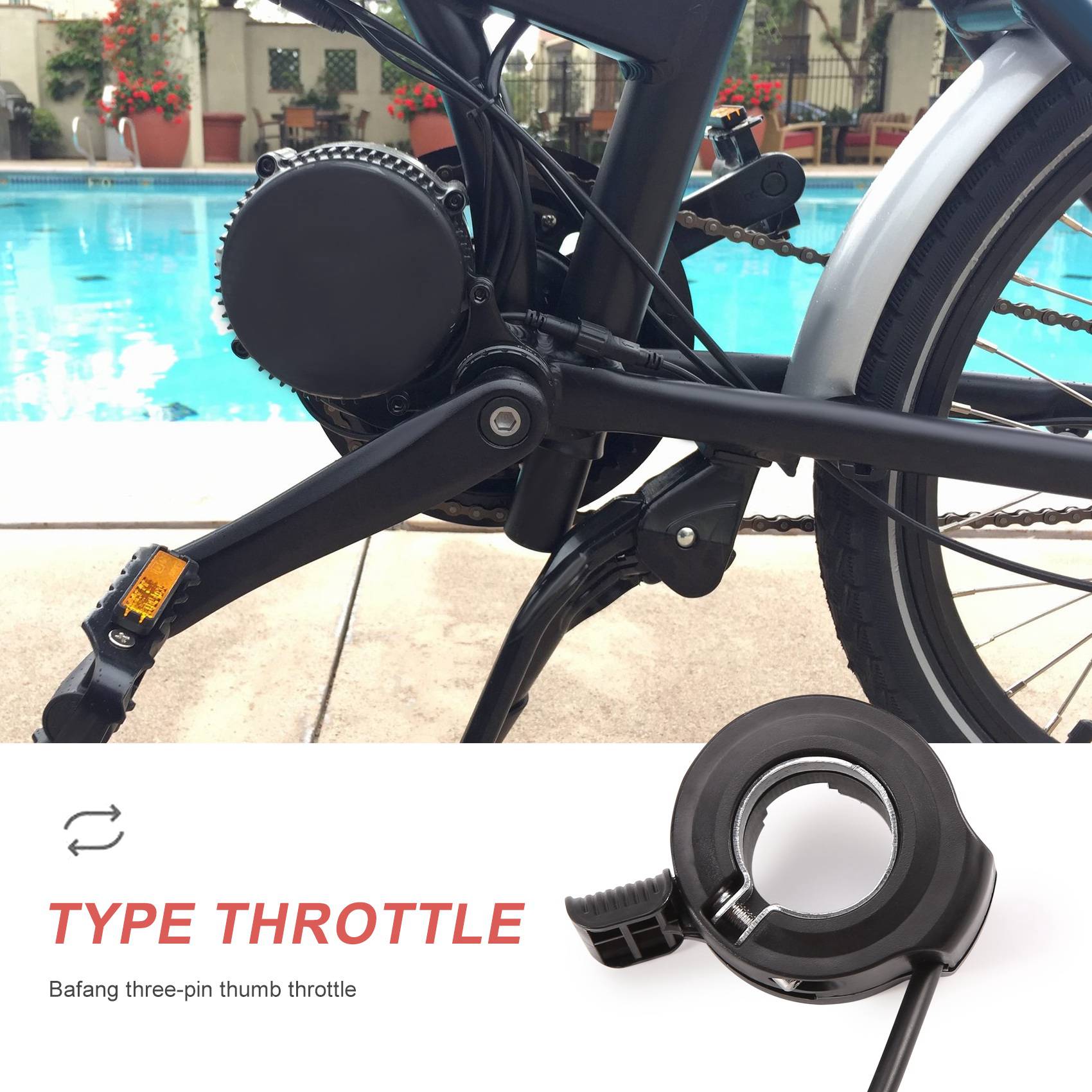 هايبي نيو- مقبض التحكم بالإبها - مراجعة Mid Drive Motor Kit 52V 1000W وسعره
