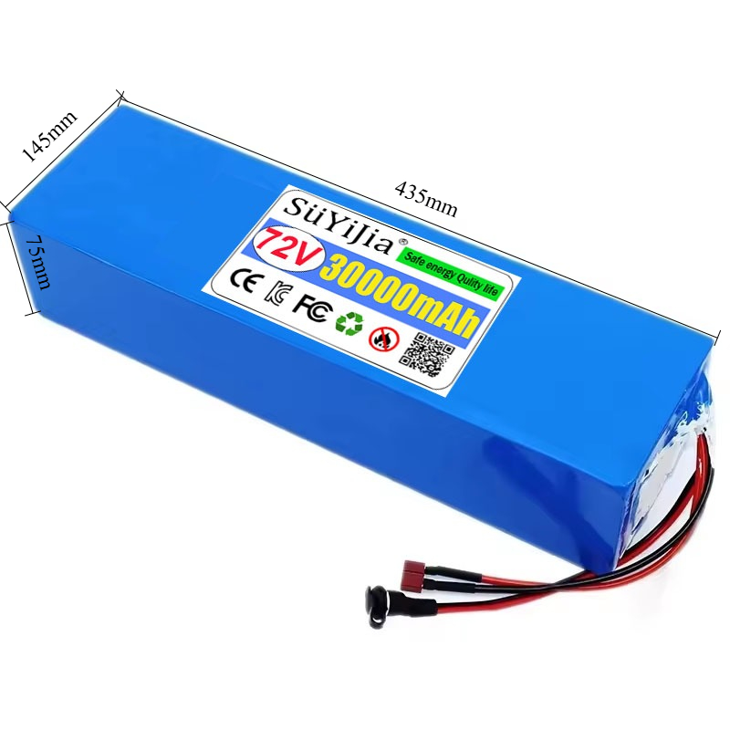 بطارية ليثيوم 72 فولت 30 أمبير - مراجعة Electric Bicycle Battery 72V 30Ah وسعره