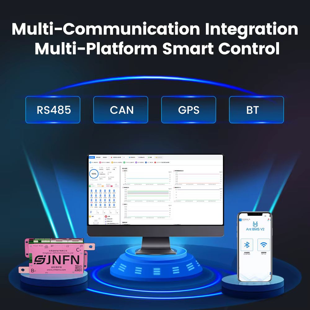 ANT BMS 1A نشط التوازن بطارية  - مراجعة Smart Bms 72V 20S 150A Bluetooth وسعره